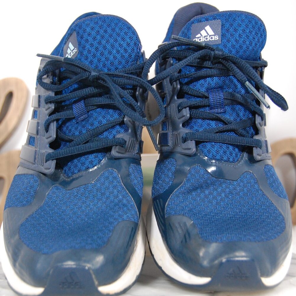 Adidas Mens Cloudfoam Ortholite Running Sneaker Shoes Blue White BB4659 Size 11